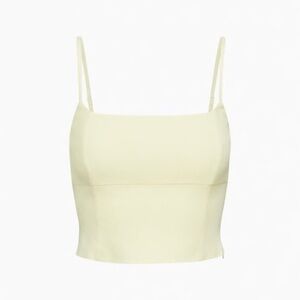 NWT aritzia wilfred basel bustier in whipped butter